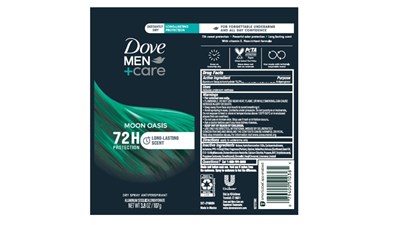 Dove Moon Oasis Dry Spray Ap (Dove Men Moon Ap Ae)